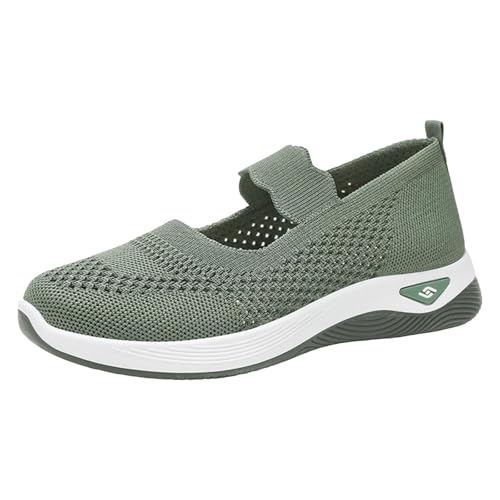 Xumilala Damen Sneaker Schuhe Atmungsaktiv Slip-On-Freizeitschuhe mit weicher Sohle Modische Oberbekleidung Wander und Laufschuhe Mesh-Sportschuhe Xumilala Damen Sneaker Schuhe Atmungsaktiv Slip-On-Freizeitschuhe mit weicher Sohle Modische Oberbekleidung Wander und Laufschuhe Mesh-Sportschuhe von Xumilala