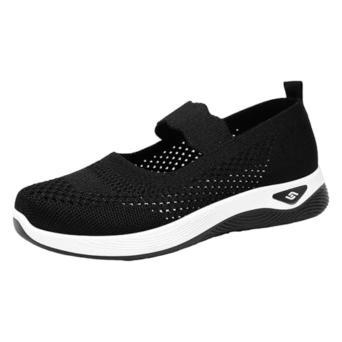 Xumilala Damen Sneaker Schuhe Atmungsaktiv Slip-On-Freizeitschuhe mit weicher Sohle Modische Oberbekleidung Wander und Laufschuhe Mesh-Sportschuhe Xumilala Damen Sneaker Schuhe Atmungsaktiv Slip-On-Freizeitschuhe mit weicher Sohle Modische Oberbekleidung Wander und Laufschuhe Mesh-Sportschuhe von Xumilala