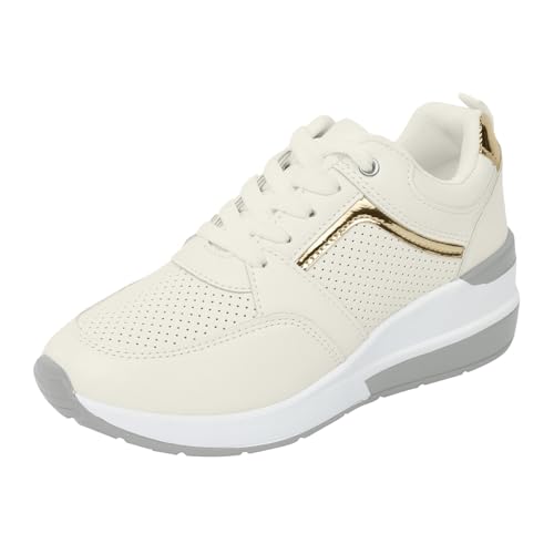 Xumilala Damen-Sneaker Schuhe Casual Herbst und Winter Sportschuhe Turnschuhe Running Tennis Walkingschuhe Freizeitschuhe Outdoor Student Laufschuhe von Xumilala