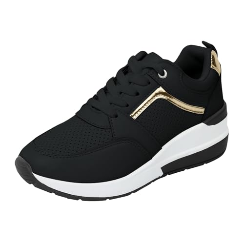 Xumilala Damen-Sneaker Schuhe Casual Herbst und Winter Sportschuhe Turnschuhe Running Tennis Walkingschuhe Freizeitschuhe Outdoor Student Laufschuhe von Xumilala