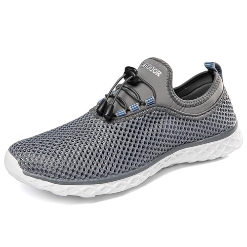 Xumilala Damen Sneaker Schuhe Mesh-Sportschuhe Atmungsaktive Hohl-Mesh Running Tennis Sommer Paar Outdoor rutschfeste Freizeitschuhe Gym Xumilala Damen Sneaker Schuhe Mesh-Sportschuhe Atmungsaktive Hohl-Mesh Running Tennis Sommer Paar Outdoor rutschfeste Freizeitschuhe Gym von Xumilala