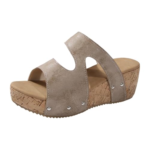 Xumilala Pantoletten Damen Flip Flops dicker Sohle Leder Fischmaul Elegante Sommer Offene Zehenpartie Hausschuhe Schuhe Orthopädische Keilabsatz Slides Sandalen Plattform Slipper Plateau Bohemian Xumilala Pantoletten Damen Flip Flops dicker Sohle Leder Fischmaul Elegante Sommer Offene Zehenpartie Hausschuhe Schuhe Orthopädische Keilabsatz Slides Sandalen Plattform Slipper Plateau Bohemian von Xumilala