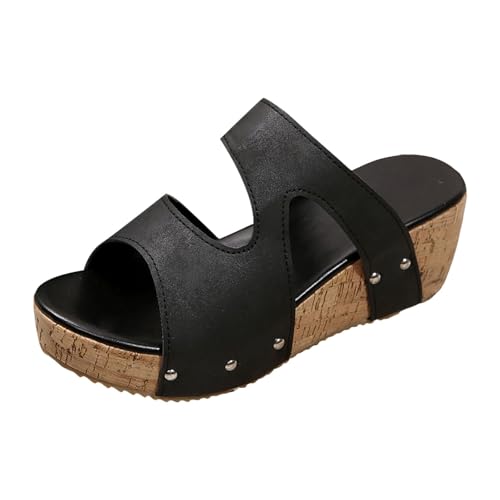 Xumilala Pantoletten Damen Flip Flops dicker Sohle Leder Fischmaul Elegante Sommer Offene Zehenpartie Hausschuhe Schuhe Orthopädische Keilabsatz Slides Sandalen Plattform Slipper Plateau Bohemian Xumilala Pantoletten Damen Flip Flops dicker Sohle Leder Fischmaul Elegante Sommer Offene Zehenpartie Hausschuhe Schuhe Orthopädische Keilabsatz Slides Sandalen Plattform Slipper Plateau Bohemian von Xumilala