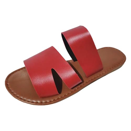 Xumilala Pantoletten Damen Flip Flops dünner Sohle Modische und lässige Elegante Sommer Hausschuhe Schuhe Orthopädische Slides Volltonfarbe Hohle Slingback Sandalen Slipper Xumilala Pantoletten Damen Flip Flops dünner Sohle Modische und lässige Elegante Sommer Hausschuhe Schuhe Orthopädische Slides Volltonfarbe Hohle Slingback Sandalen Slipper von Xumilala