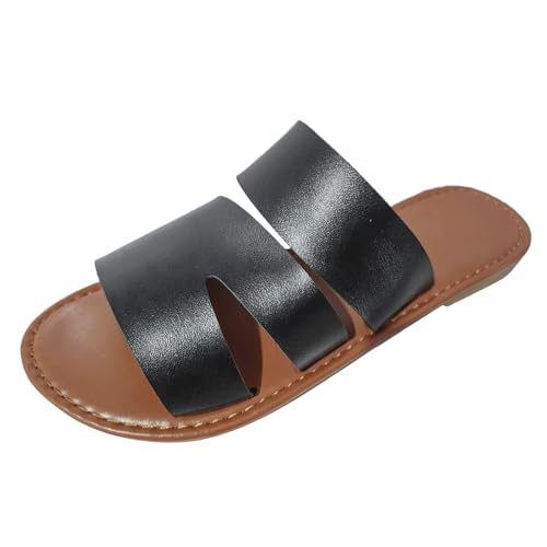 Xumilala Pantoletten Damen Flip Flops dünner Sohle Modische und lässige Elegante Sommer Hausschuhe Schuhe Orthopädische Slides Volltonfarbe Hohle Slingback Sandalen Slipper Xumilala Pantoletten Damen Flip Flops dünner Sohle Modische und lässige Elegante Sommer Hausschuhe Schuhe Orthopädische Slides Volltonfarbe Hohle Slingback Sandalen Slipper von Xumilala