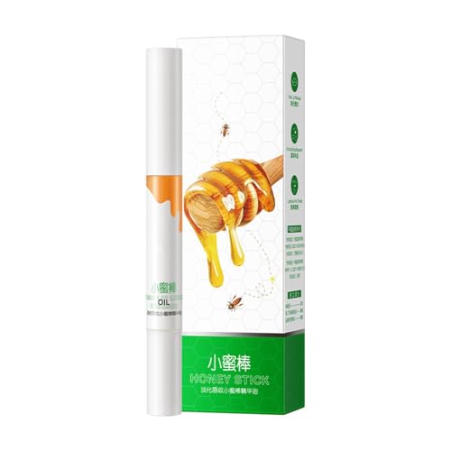 Lip Oil Lightens Lip Lines Exfoliates Dead Skin, Repairs Nourishes Small Honeycomb Times Lip Balm 1.5ml (1pc) von Xuminny