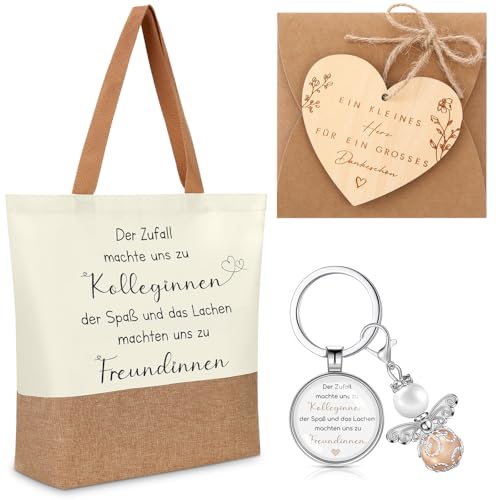 Xuniea 5 Stück Kollegen Geschenk Abschied Jutebeutel Kollegin Schutzengel Schlüsselanhänger Holz Dankeskarte Umschlag Hanfseil Geschenk Kollegin Kleinigkeit Dankeschön Geschenke für Neuer Job Rente Xuniea 5 Stück Kollegen Geschenk Abschied Jutebeutel Kollegin Schutzengel Schlüsselanhänger Holz Dankeskarte Umschlag Hanfseil Geschenk Kollegin Kleinigkeit Dankeschön Geschenke für Neuer Job Rente von Xuniea