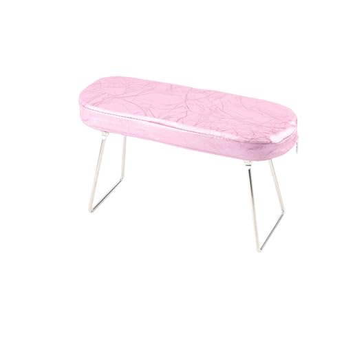 Nagel-Armauflage, faltbare Maniküre-Handauflage, PU-Leder-Nagel-Handauflage-Kissen für Acrylnägel, Handhalter mit rutschfester Auflage von Xusdamyj