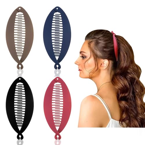 Xuxuejing Haarspangen für Damen, dünnes und dickes Haar, Pferdeschwanz-Halter, Clips für Frauen, klassische Fischschwanz-Haarspangen, Fischgriffe, Obst, 90er-Jahre-Haarspangen, Haar-Accessoire, 4 von Xuxuejing