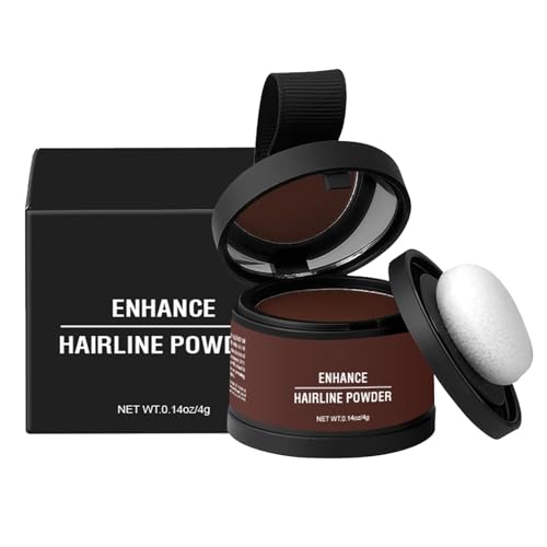 Xvilmaun Haarpuder für Frauen, Wurzelpuder für Haare | Haartexturpuder mit Applikator, Root Touchup Up - Langanhaltend deckender Haar-Shading-Tool-Concealer zum Ausbessern von grauem Haar von Xvilmaun