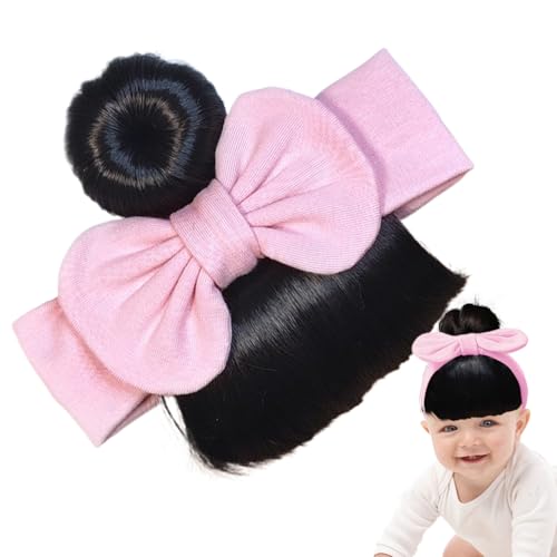 Xvilmaun Süße Baby Perücke Mit Schleifenkranz - Pony Perücken Stirnband Für Kleinkinder - Atmungsaktiver Haarschmuck Für Feste Bühnenauftritte Xvilmaun Süße Baby Perücke Mit Schleifenkranz - Pony Perücken Stirnband Für Kleinkinder - Atmungsaktiver Haarschmuck Für Feste Bühnenauftritte von Xvilmaun