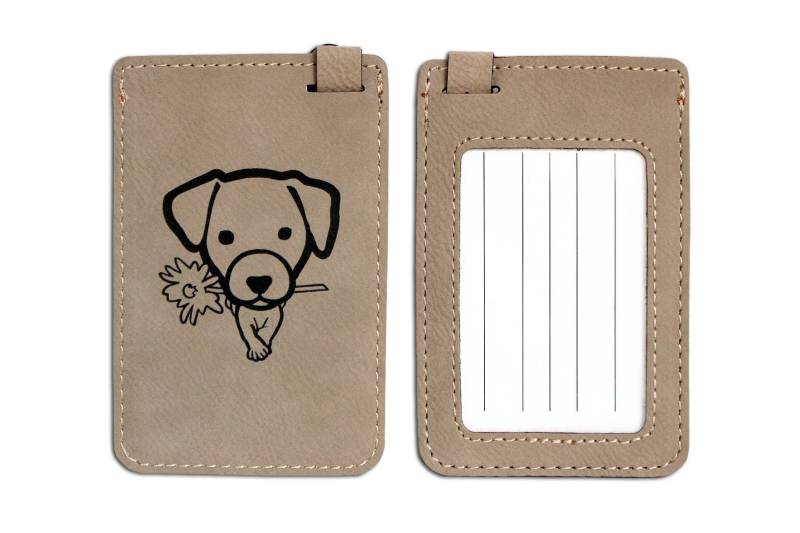 Hunde-, Katzen - Oder Meerschweinchen-Gepäcketikett in Kunstleder Graviert. 4 Farben Und Tiere Im Angebot Jack Russell, Meerschweinchen, Chihuahua Hunde-, Katzen - Oder Meerschweinchen-Gepäcketikett in Kunstleder Graviert. 4 Farben Und Tiere Im Angebot Jack Russell, Meerschweinchen, Chihuahua von XxGalleryDesign