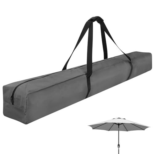 Xxerciz 144 cm große Tragetasche für 2,7 m faltbaren Strandschirm, 600D wasserdichte Terrassenschirm-Abdeckungen, Outdoor, robuste Tasche für Blissun, Sunnyglade, Sunshine, Tempera, Xxerciz 144 cm große Tragetasche für 2,7 m faltbaren Strandschirm, 600D wasserdichte Terrassenschirm-Abdeckungen, Outdoor, robuste Tasche für Blissun, Sunnyglade, Sunshine, Tempera, von Xxerciz