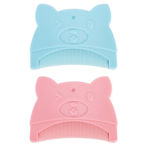 Xynovate 2PCS Baby Sanfter Milchschorf Kamm, Neugeborene Haarkamm, Kamm Gegen Milchschorf Kind, Hilft Bei Der Sanften Reinigen Massage Der Kopfhaut für Neugeborene Und Baby Xynovate 2PCS Baby Sanfter Milchschorf Kamm, Neugeborene Haarkamm, Kamm Gegen Milchschorf Kind, Hilft Bei Der Sanften Reinigen Massage Der Kopfhaut für Neugeborene Und Baby von Xynovate