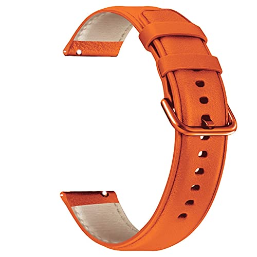 Xzeit Ersatz von Metallbändern, Armbändern, Lederarmband for Uhren, 40 mm, 44 mm, 20 mm Bandbreite (Color : 1, Size : 20mm) von Xzeit