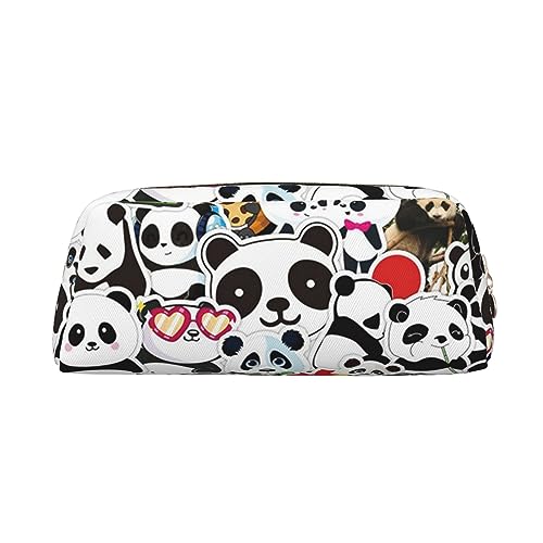 Xzeit Niedliches Federmäppchen mit Panda-Motiv, mit Reißverschluss, für Jungen und Mädchen, 30 Stück, gold, Einheitsgröße, Taschen-Organizer von Xzeit