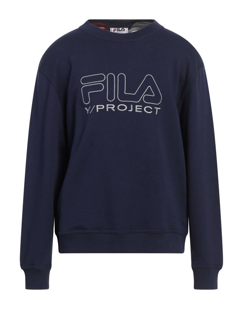 Y/PROJECT x FILA Sweatshirt Herren Marineblau von Y/PROJECT x FILA