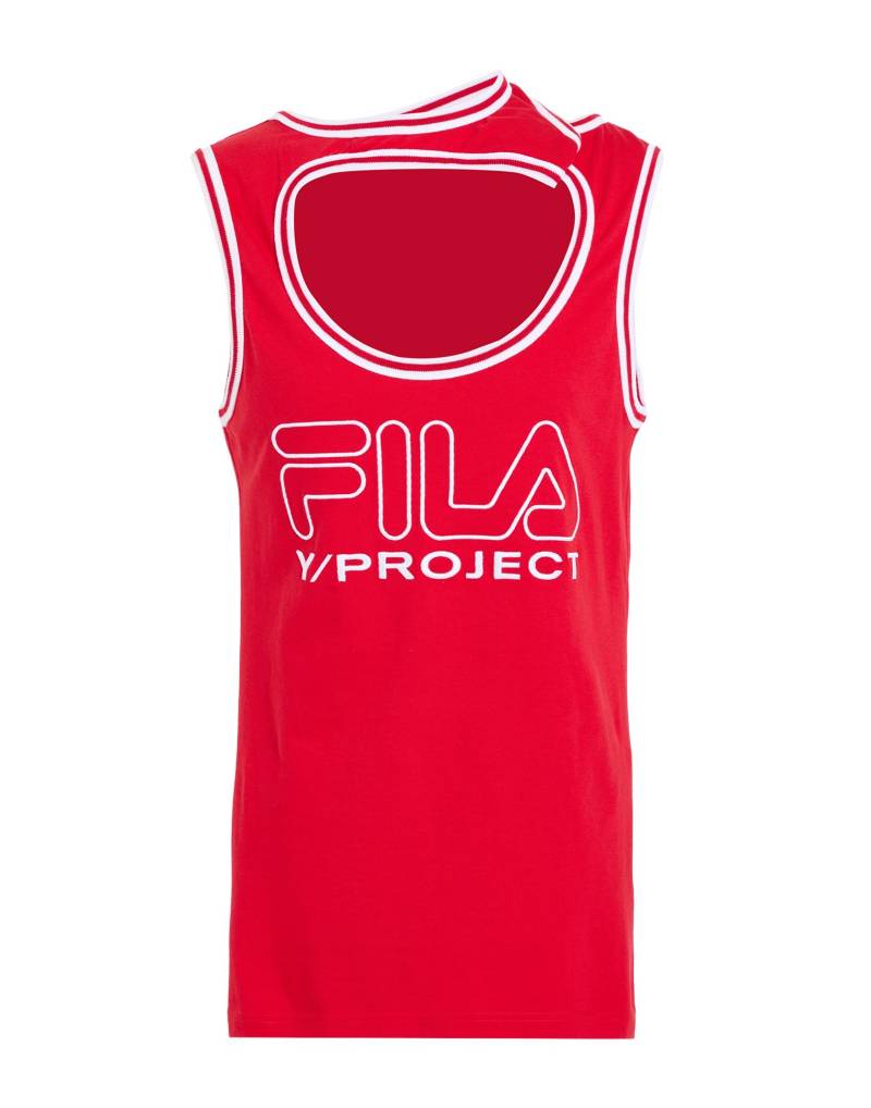 Y/PROJECT x FILA Tank Top Damen Rot von Y/PROJECT x FILA