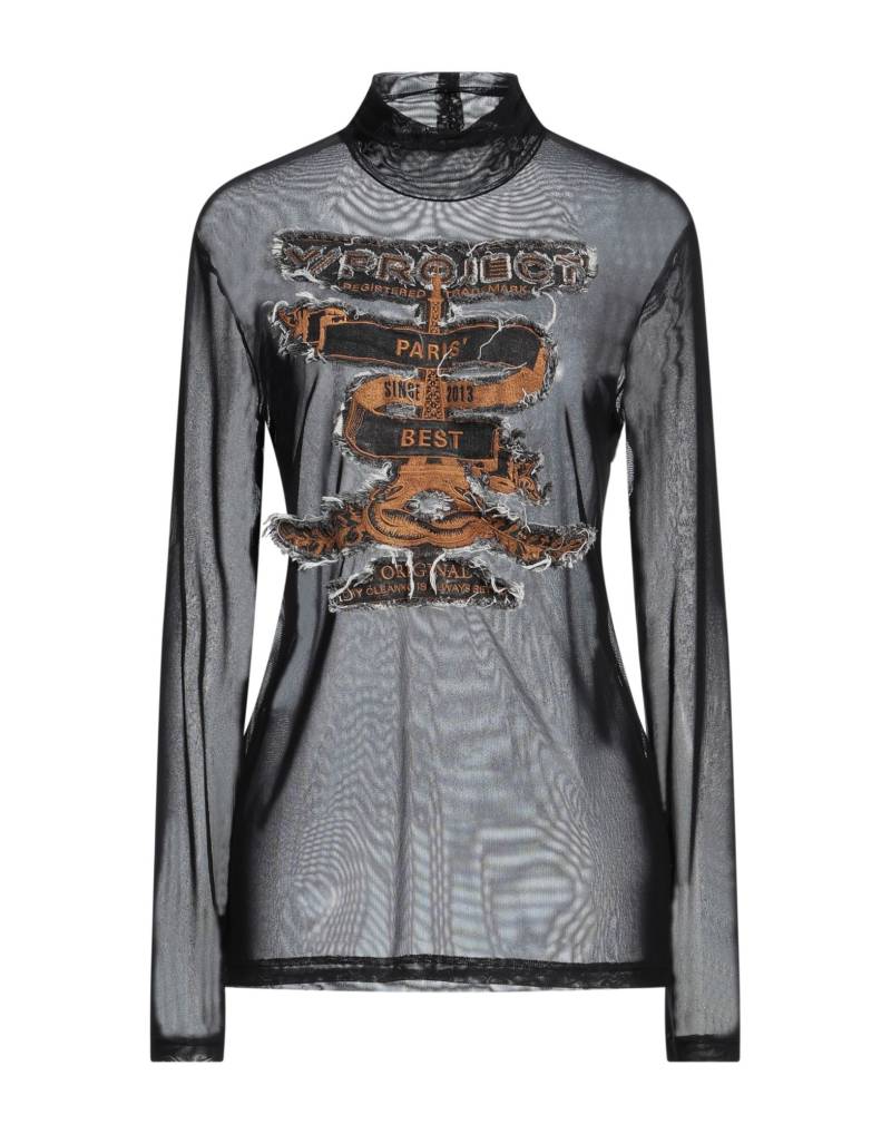 Y/PROJECT Top Damen Schwarz von Y/PROJECT