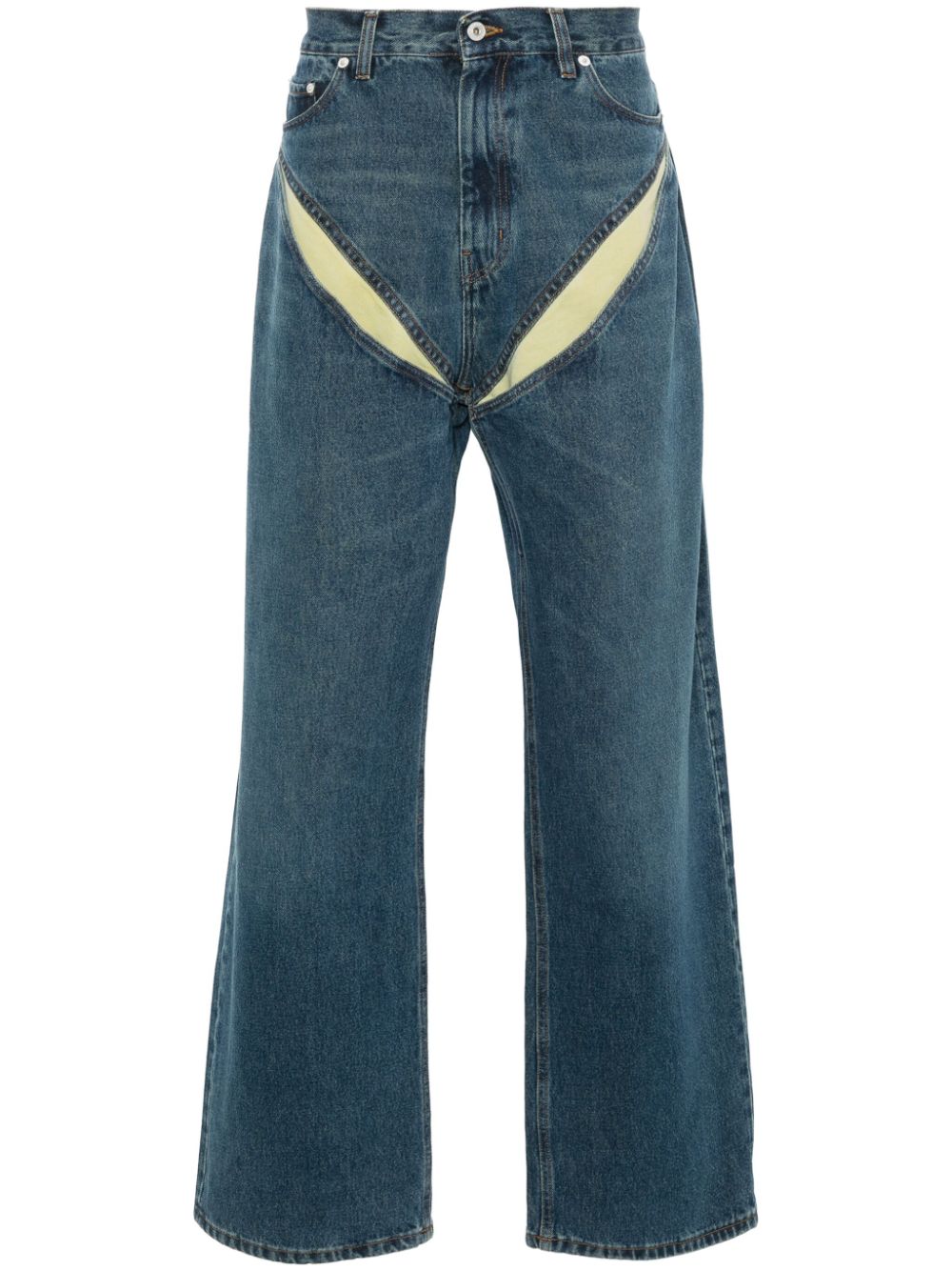 Y/Project Jeans mit Cut-Out-Detail - Blau von Y/Project