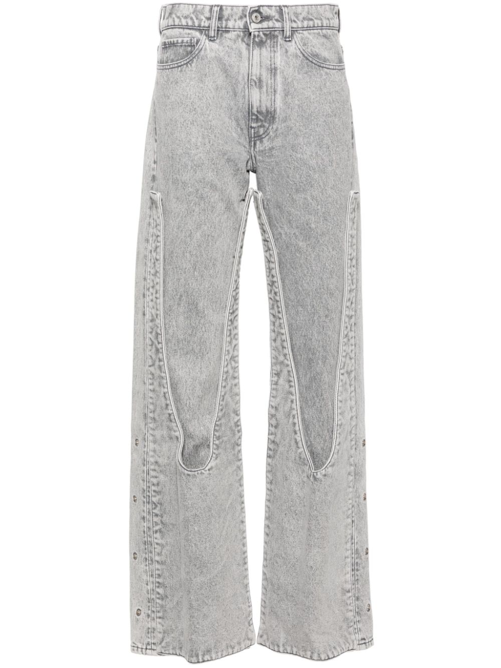 Y/Project Jeans mit geradem Bein - Grau von Y/Project