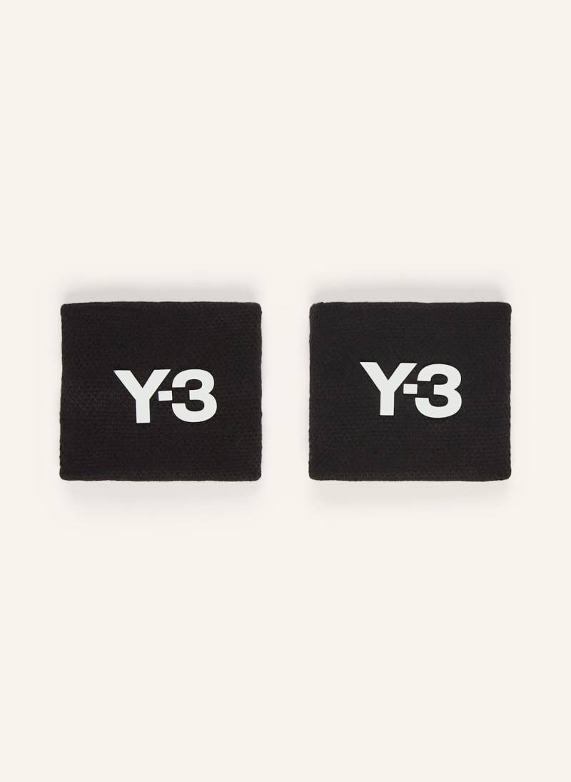 Y-3 2er-Pack Schweißbänder Wristband S Y-3 schwarz von Y-3