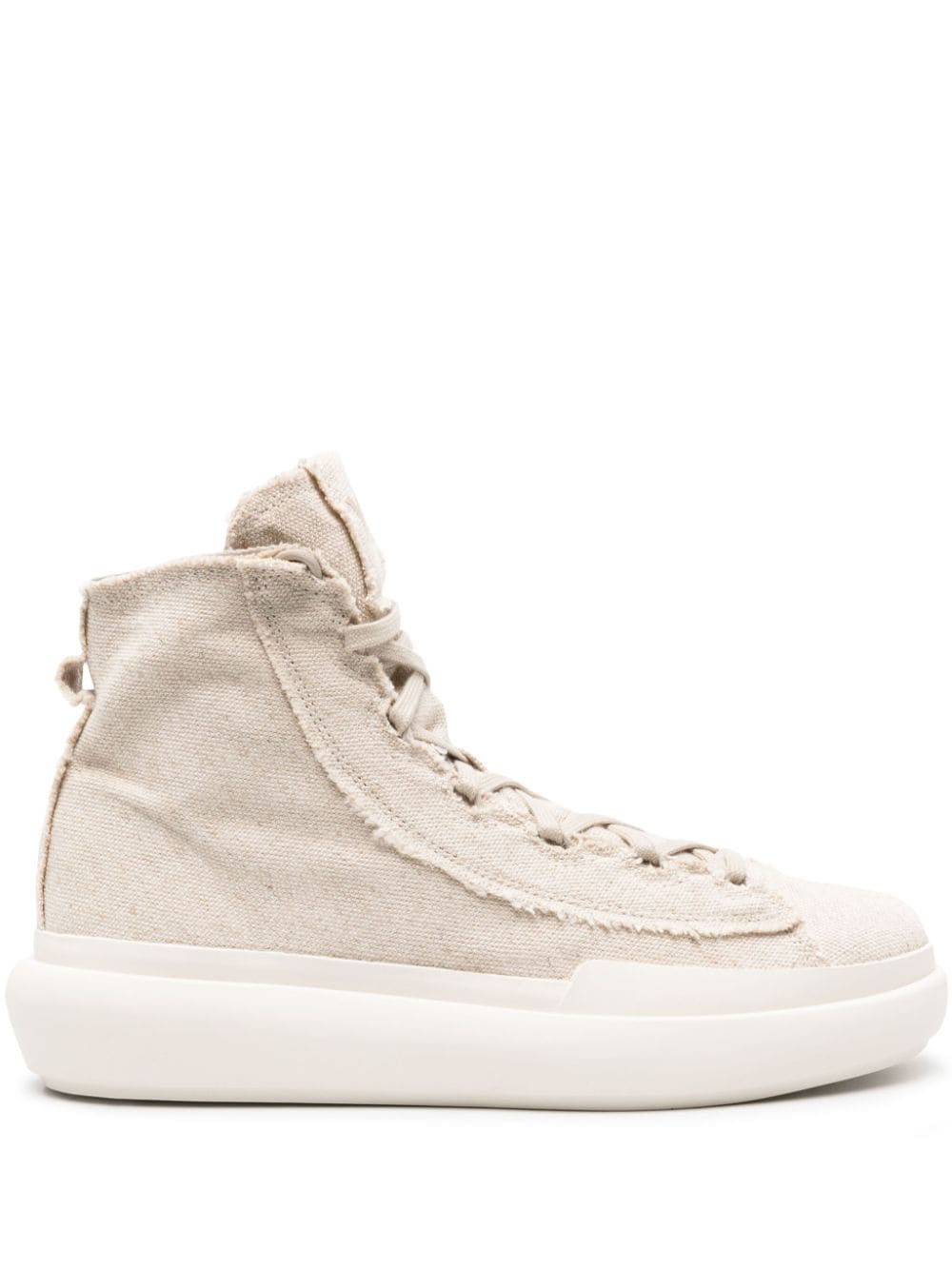 Y-3 Nizza High-Top-Sneakers - Nude von Y-3