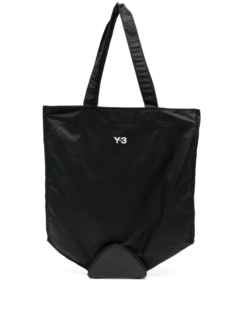 Y-3 Pckbl Shopper mit Logo-Print - Schwarz von Y-3