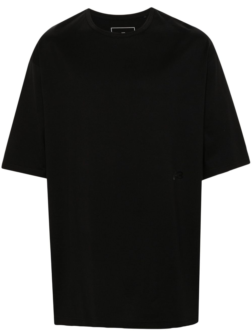 Y-3 T-Shirt mit Logo-Applikation - Schwarz von Y-3