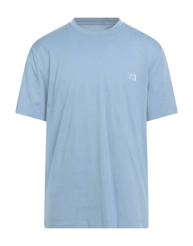 Y-3 T-shirts Herren Blaugrau von Y-3