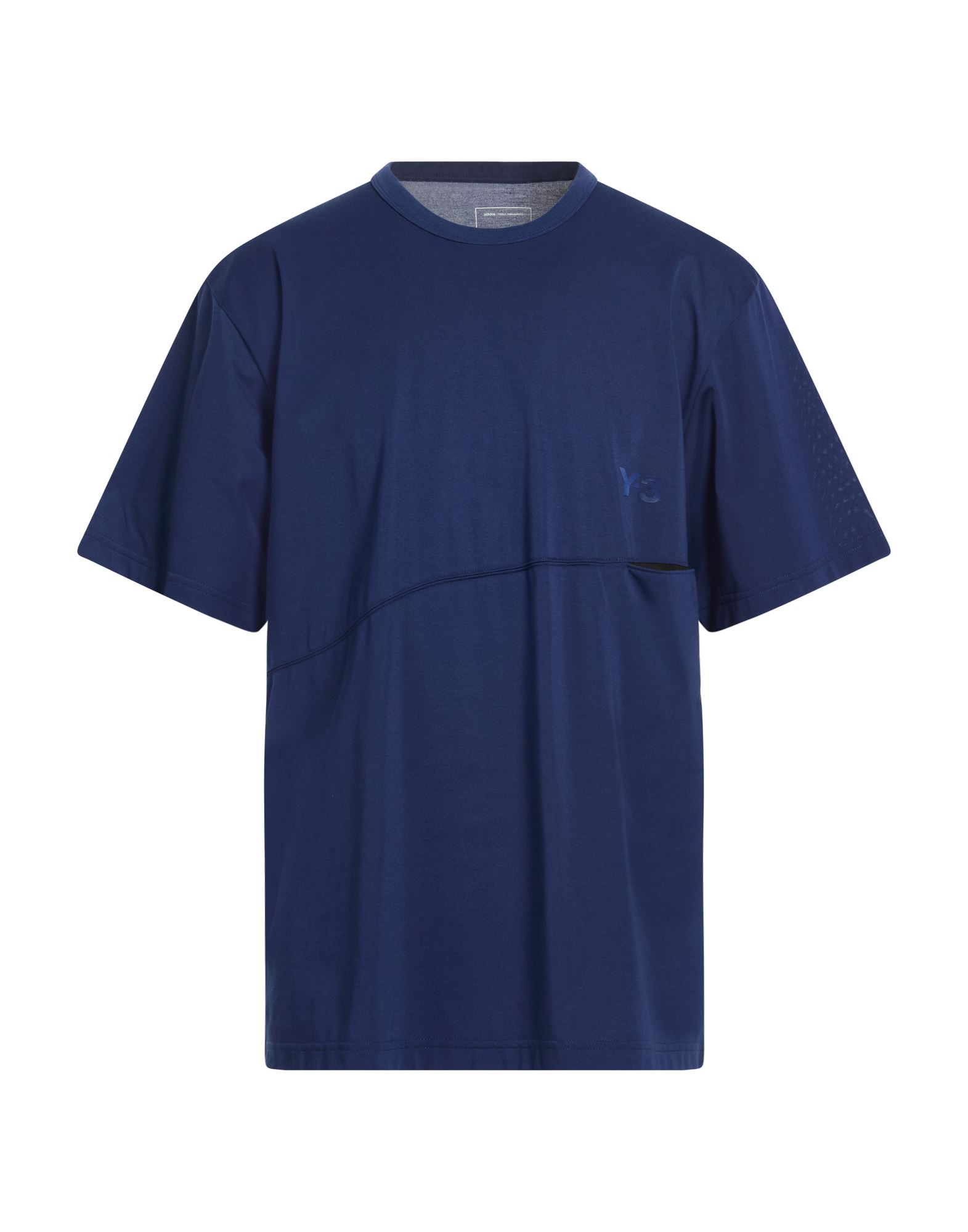 Y-3 T-shirts Herren Marineblau von Y-3