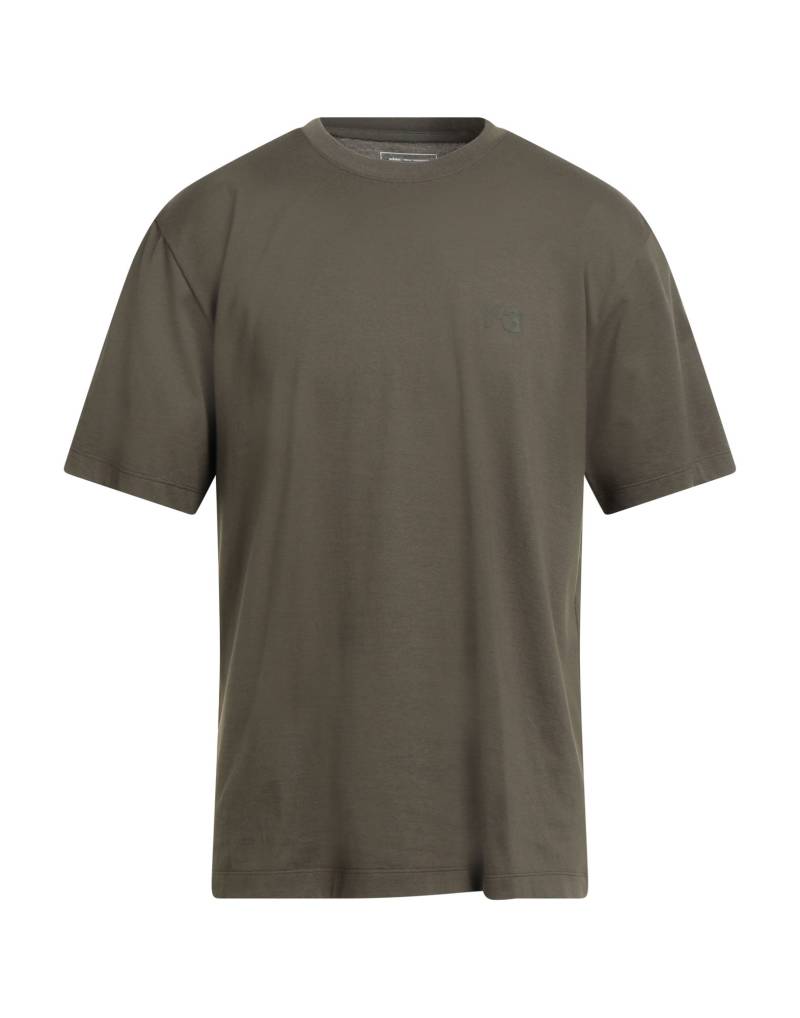 Y-3 T-shirts Herren Militärgrün von Y-3