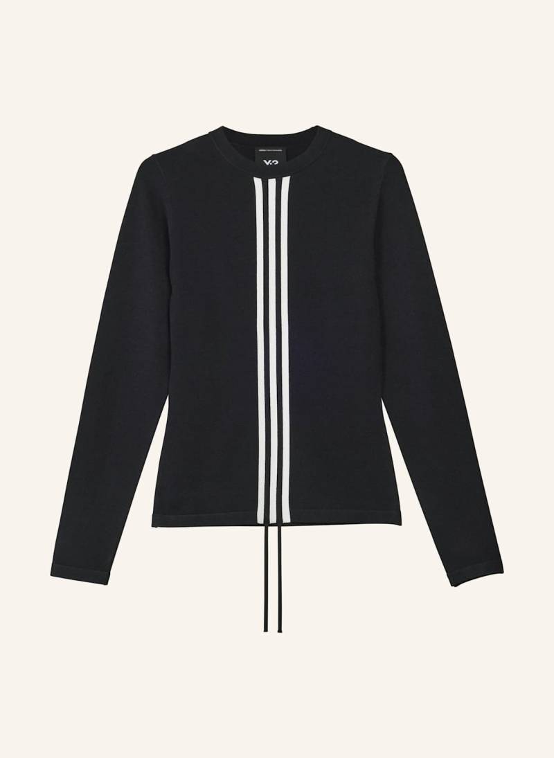 Y-3 Y-3 3-Streifen Longsleeve schwarz von Y-3