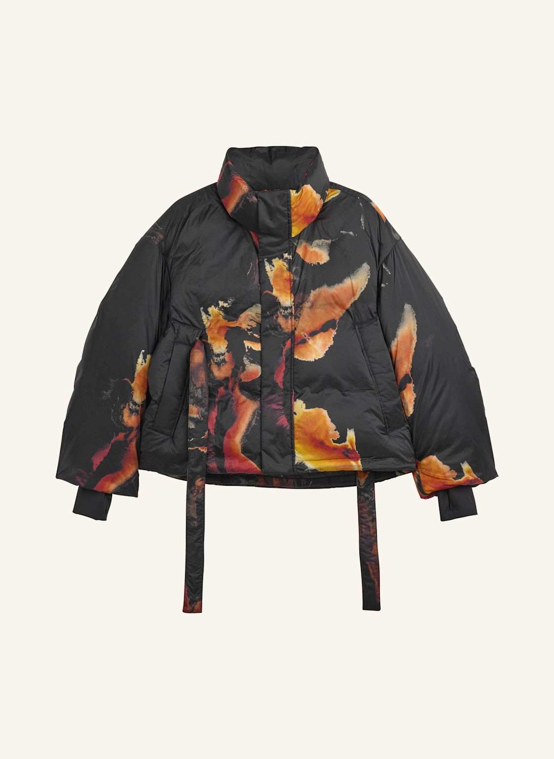 Y-3 Y-3 Aop Puffer Jacke weiss von Y-3