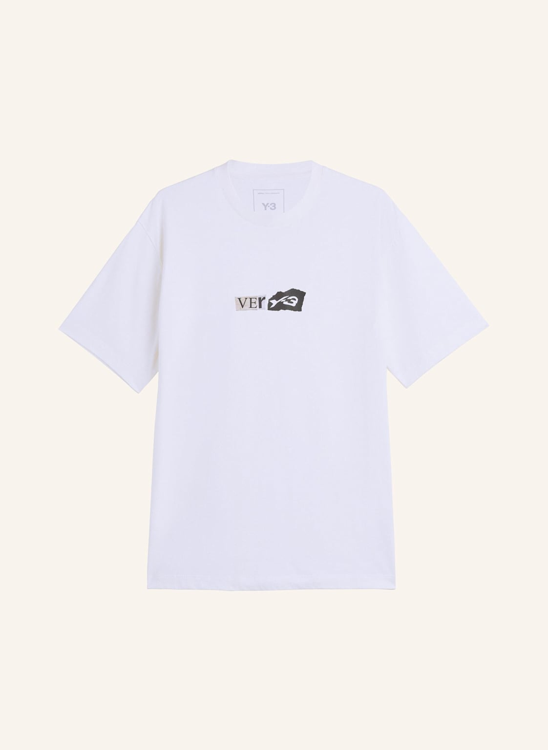 Y-3 Y-3 Gfx T-Shirt weiss von Y-3