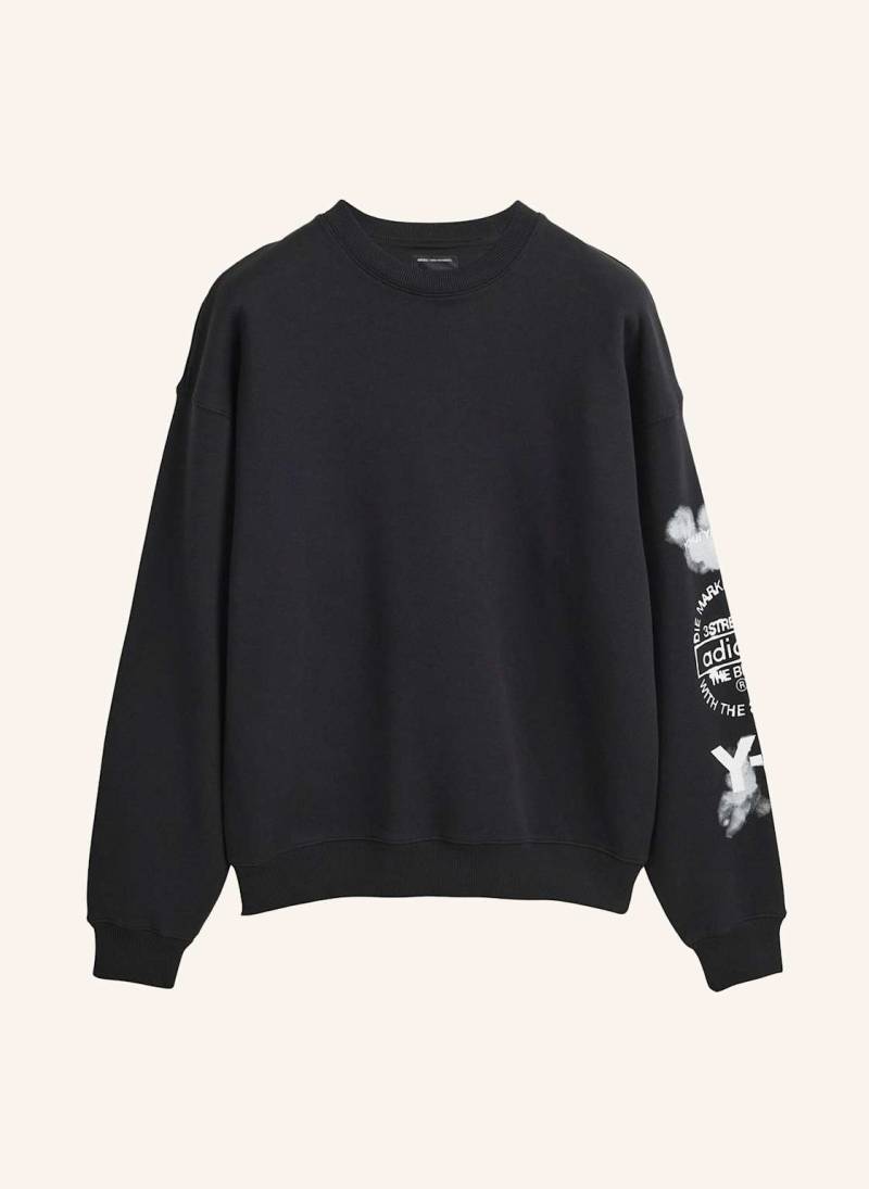 Y-3 Y-3 Grafik Crew Sweatshirt schwarz von Y-3