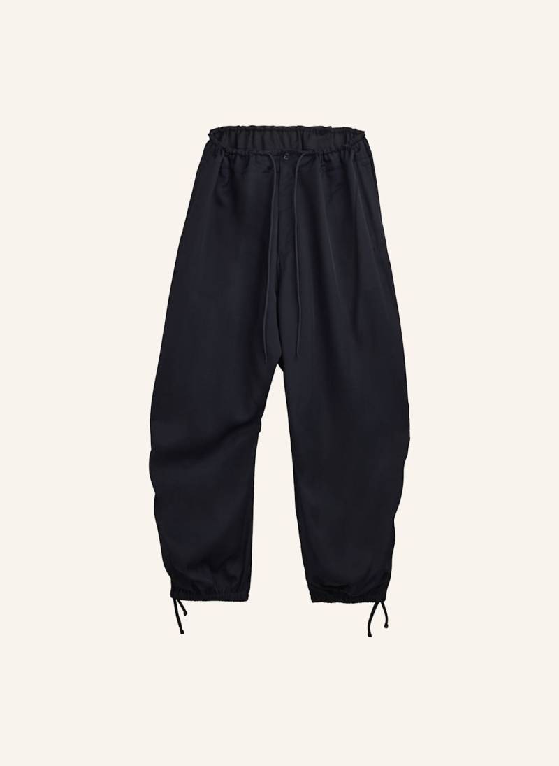 Y-3 Y-3 Rayon Twill Wide Hose schwarz von Y-3