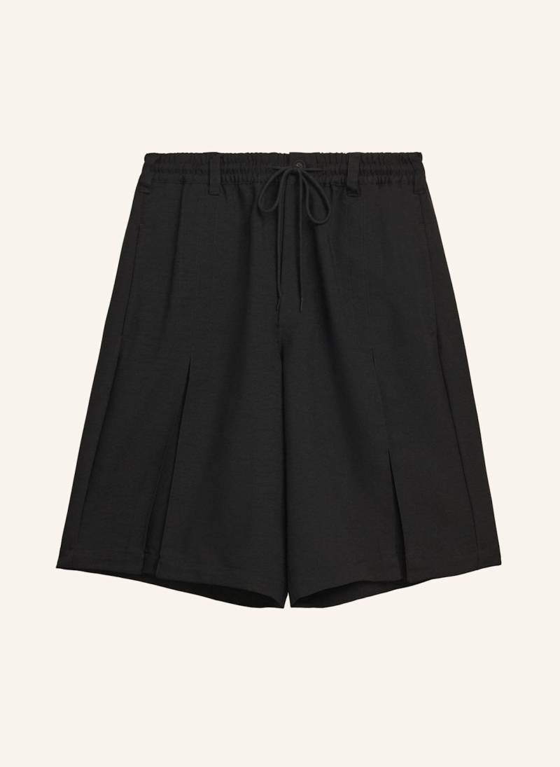 Y-3 Y-3 Sport Uniform Shorts Mit Falten schwarz von Y-3