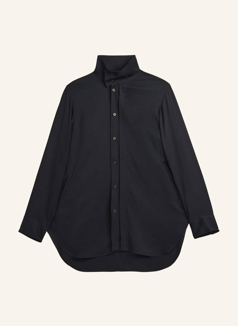 Y-3 Y-3 Viskose-Twill Hemd schwarz von Y-3
