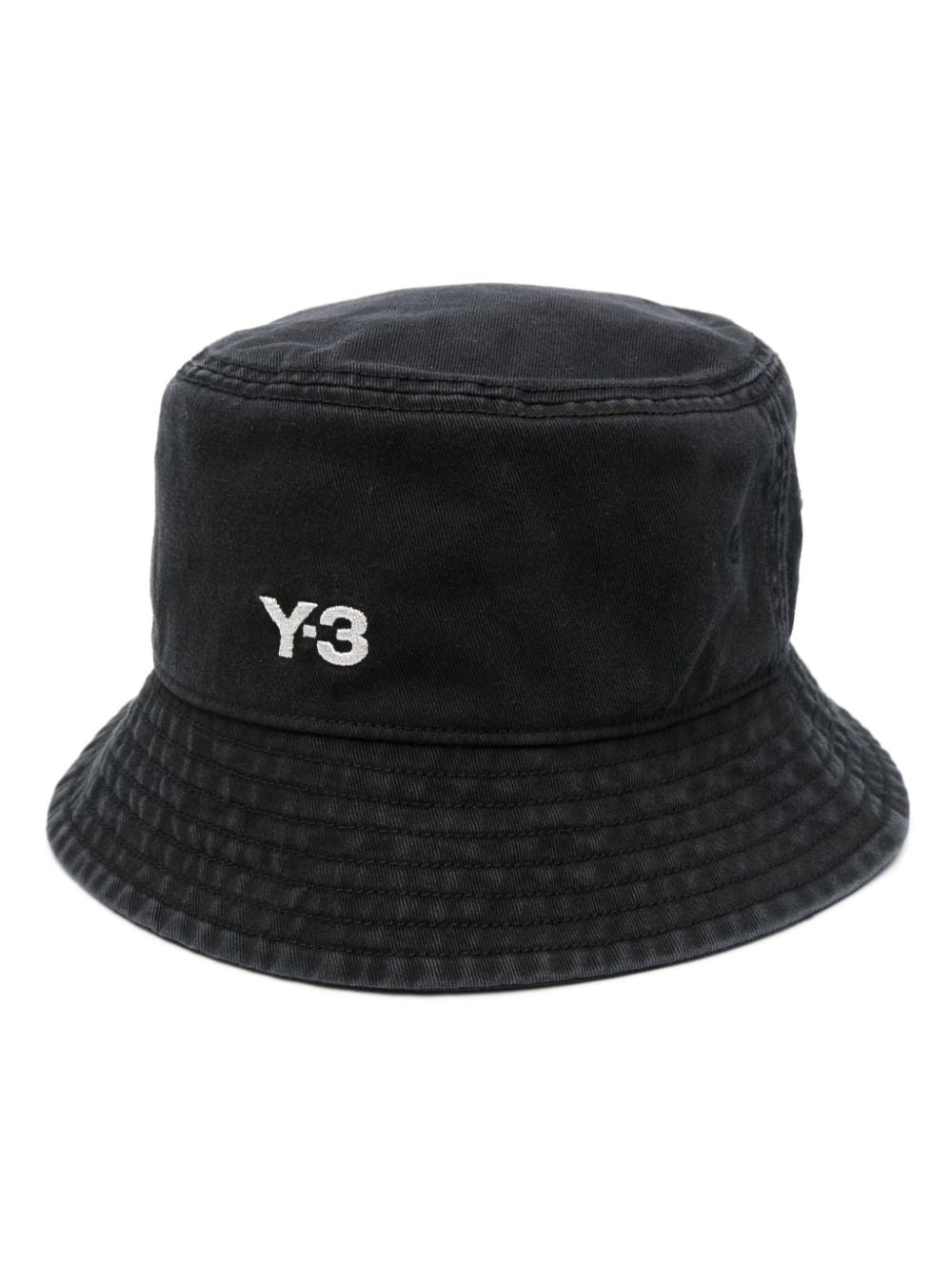 Y-3 Mütze mit Logo-Stickerei - Schwarz von Y-3