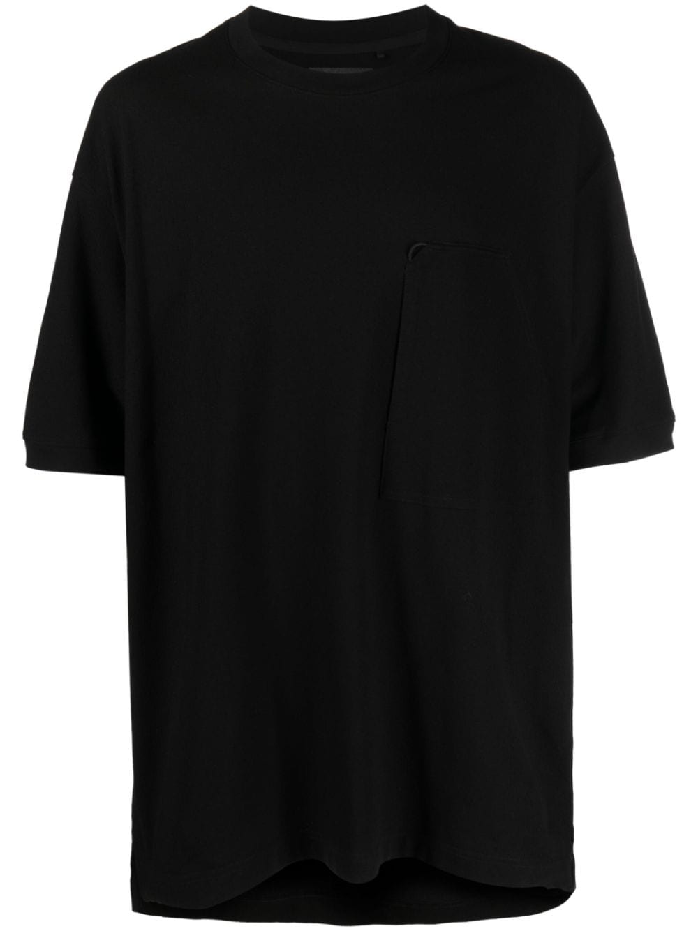 Y-3 T-Shirt mit Logo-Patch - Schwarz von Y-3