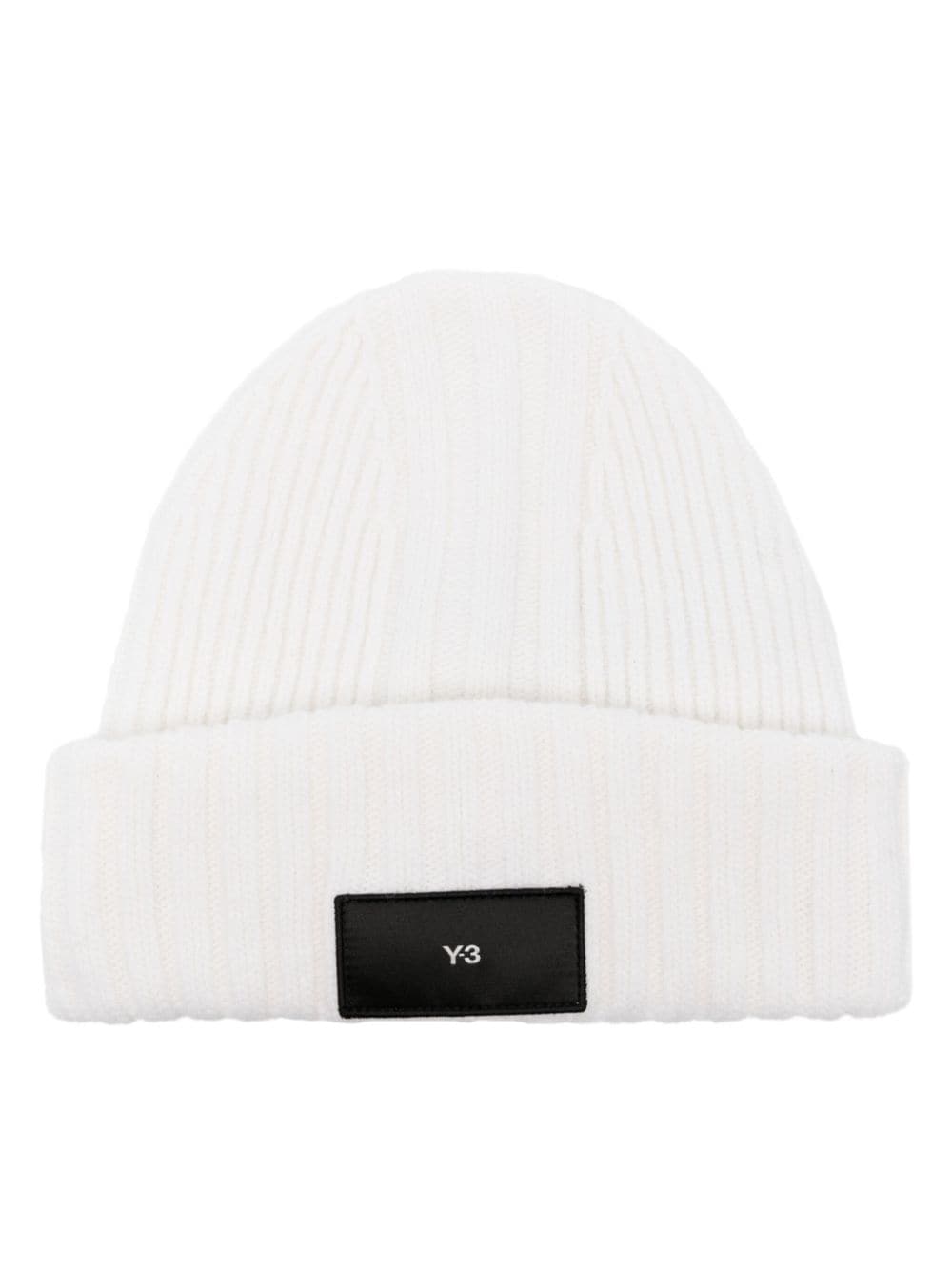 Y-3 Beanie mit Logo-Patch - Gelb von Y-3