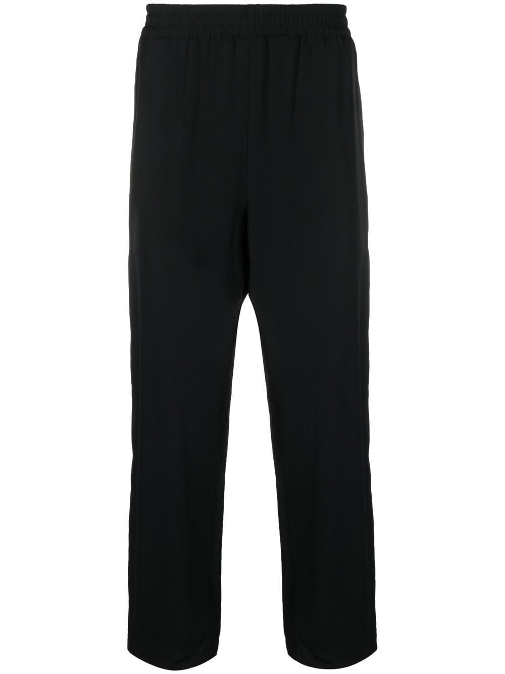 Y-3 Halbhohe Straight-Leg-Hose - Schwarz von Y-3