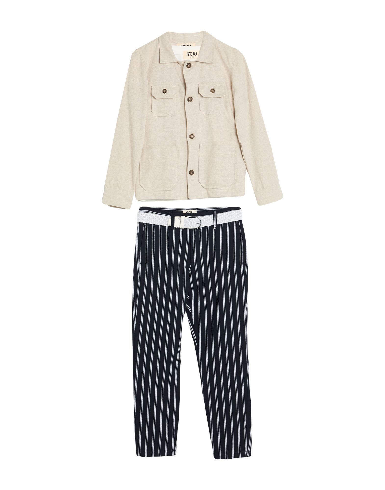 Y-CLÙ Anzug Kinder Beige von Y-CLÙ