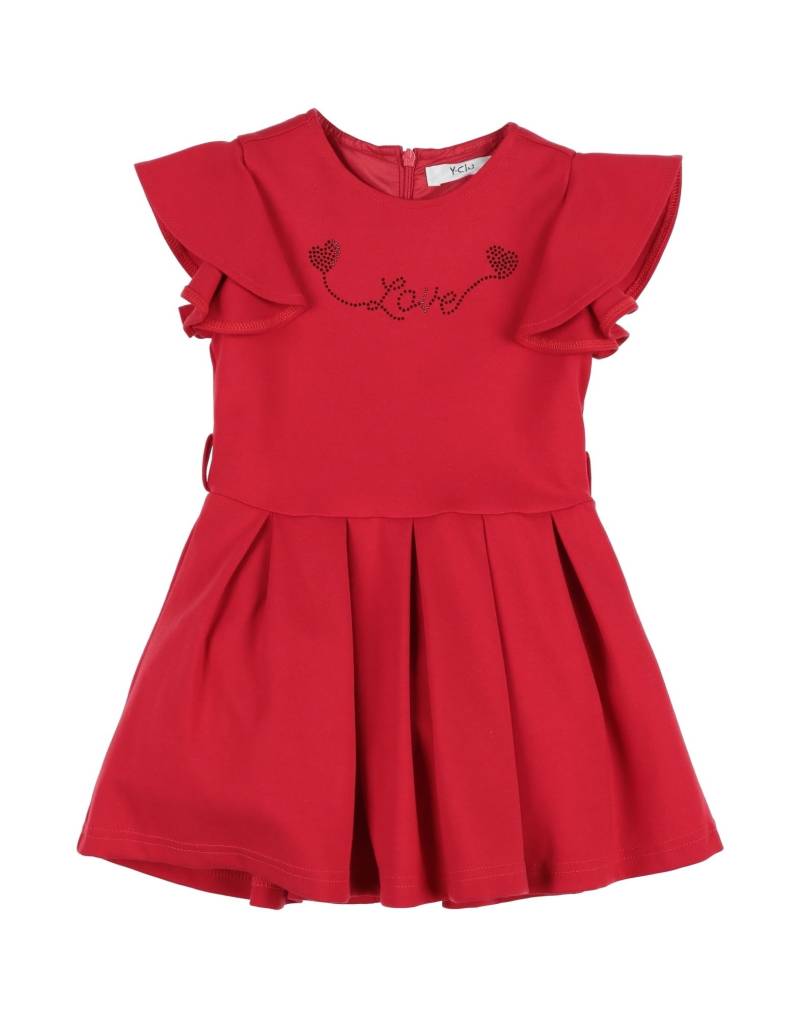 Y-CLÙ Babykleid Kinder Rot von Y-CLÙ