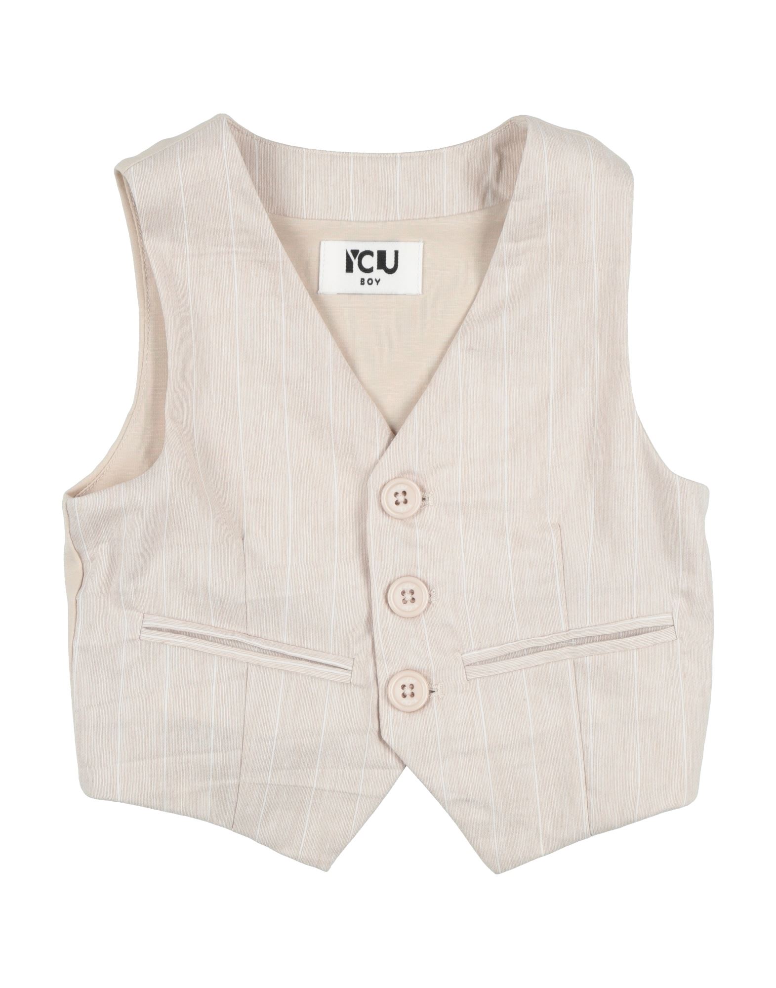 Y-CLÙ Couture-weste Kinder Beige von Y-CLÙ