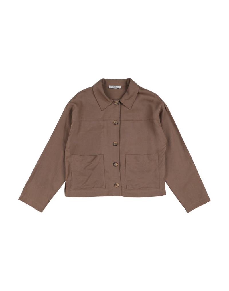 Y-CLÙ Hemd Kinder Braun von Y-CLÙ