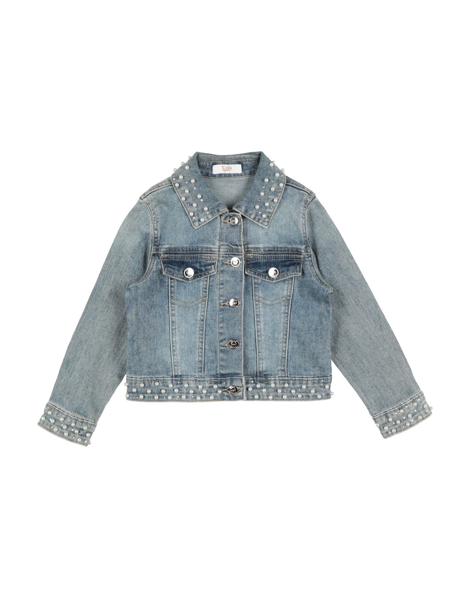 Y-CLÙ Jeansjacke/-mantel Kinder Blau von Y-CLÙ