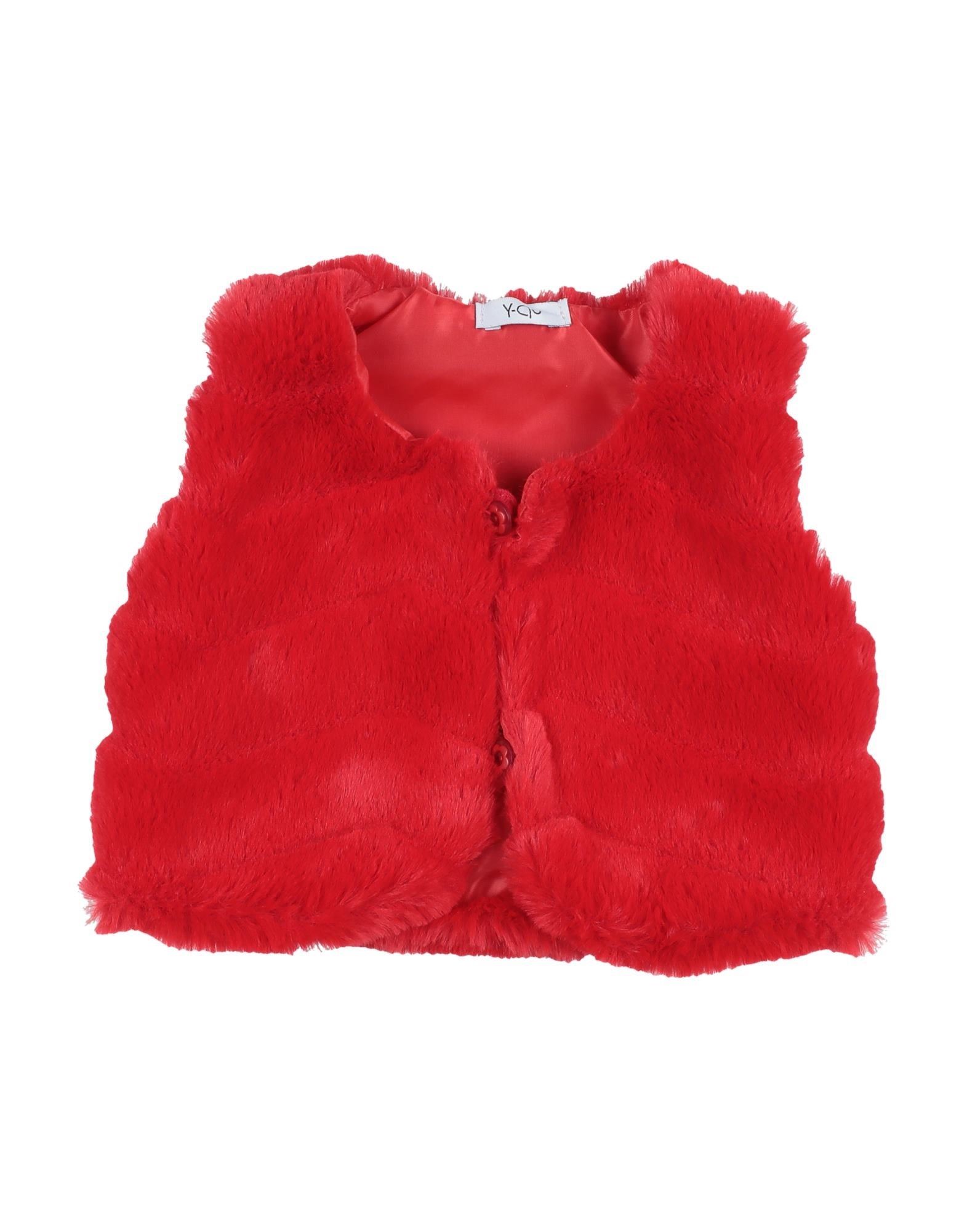 Y-CLÙ Shearling- & Kunstfell Kinder Rot von Y-CLÙ