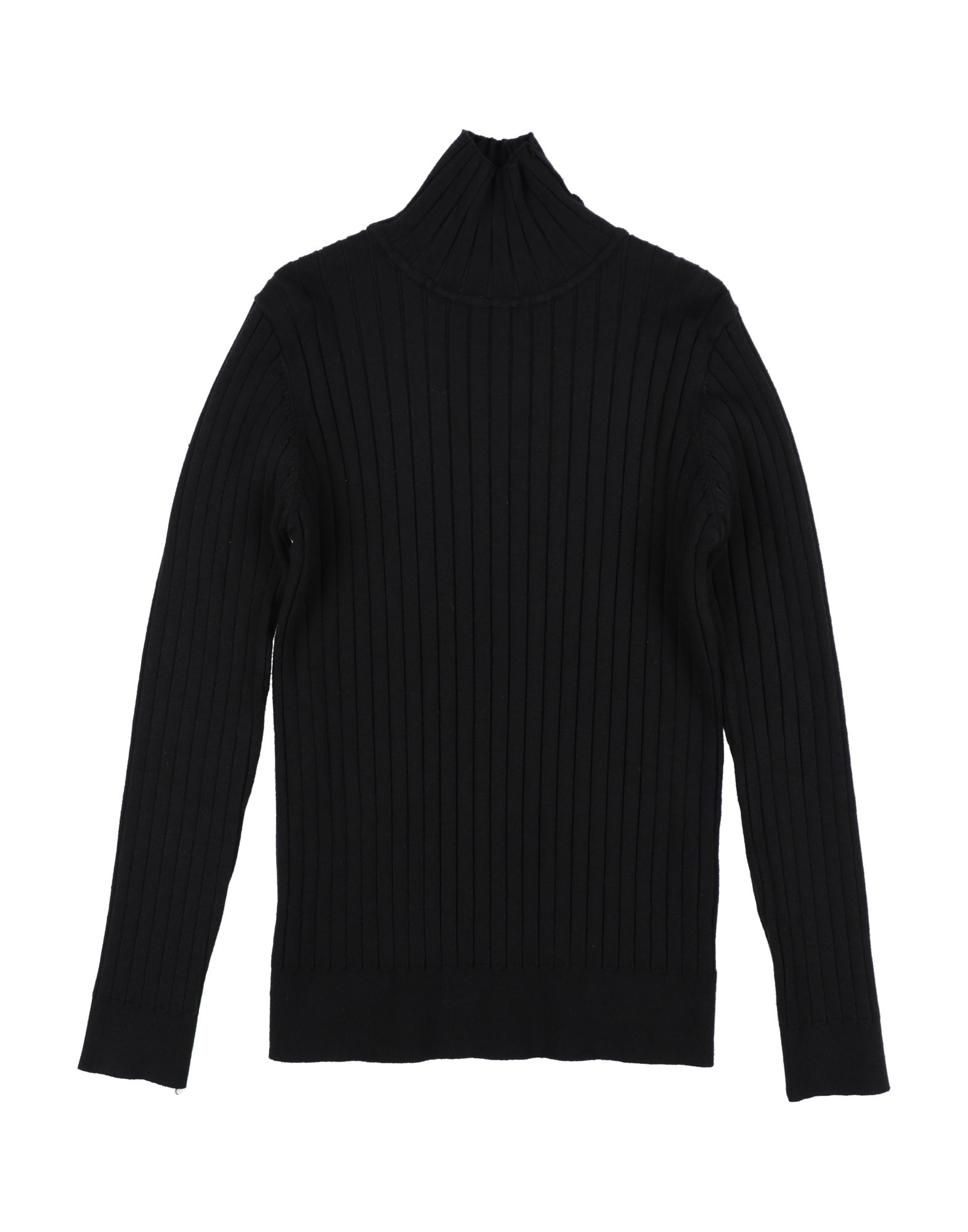 Y-CLÙ Rollkragenpullover Kinder Schwarz von Y-CLÙ